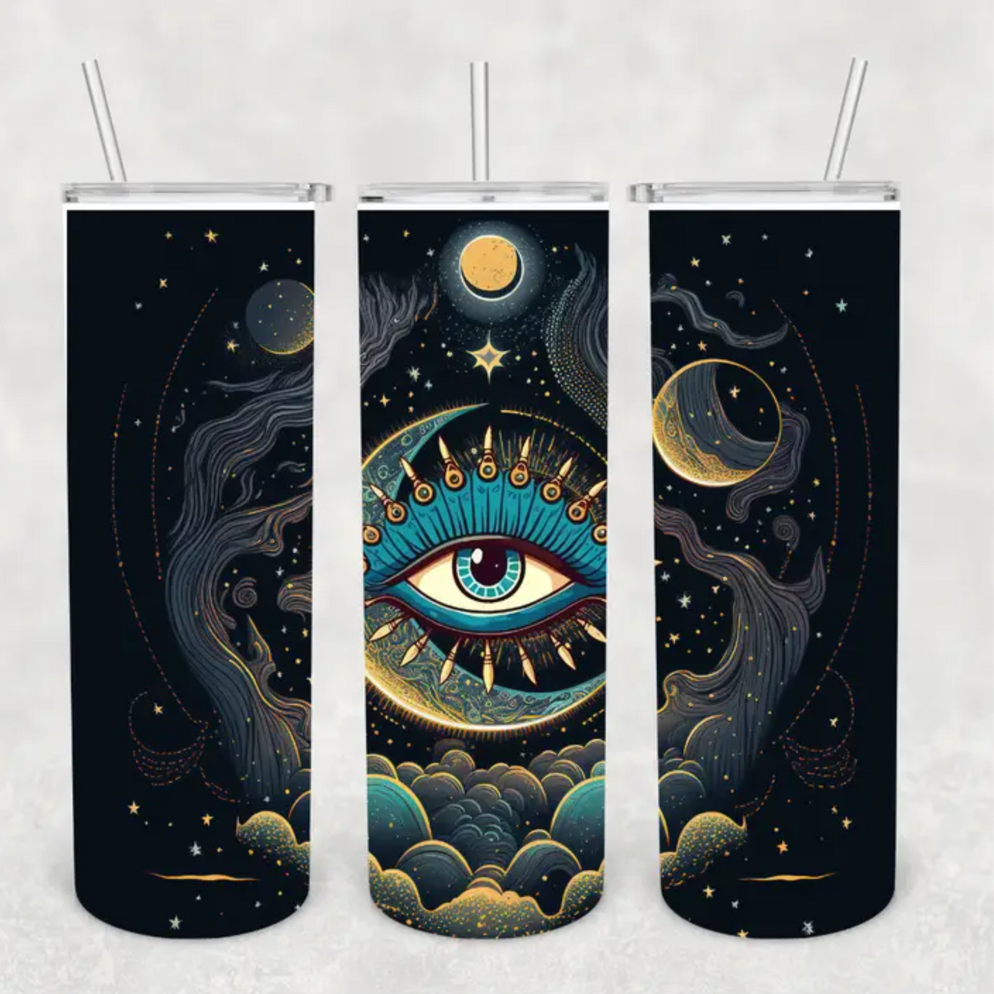 Celestial Evil Eye 20oz Stainless Steel Tumbler