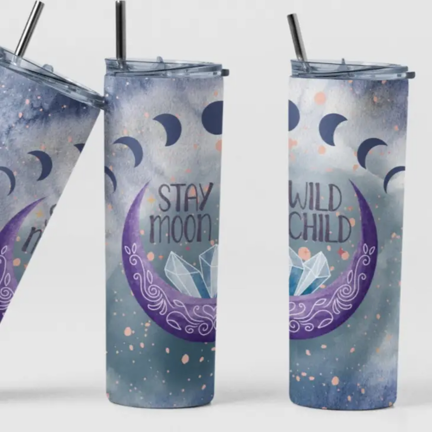 Stay Wild Moon Child 20oz Stainless Steel Tumbler