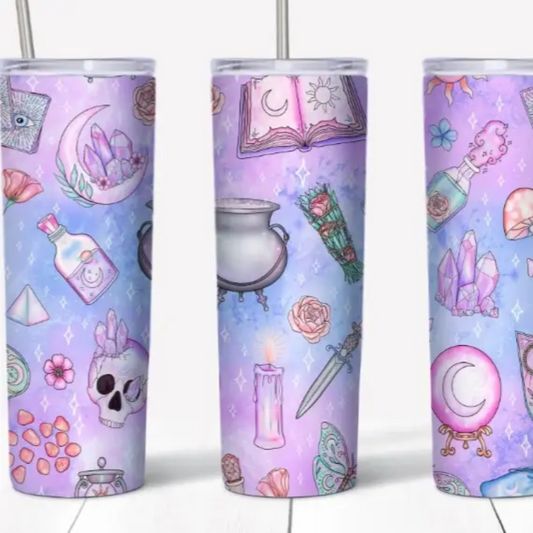 Pastel Witchy Goth 20oz Stainless Steel Tumbler