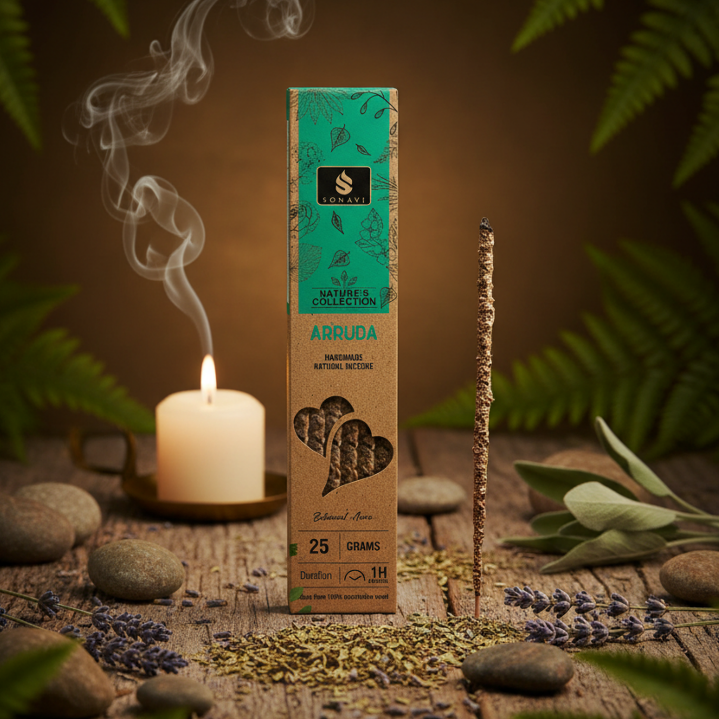 Natural Arruda Incense Sticks