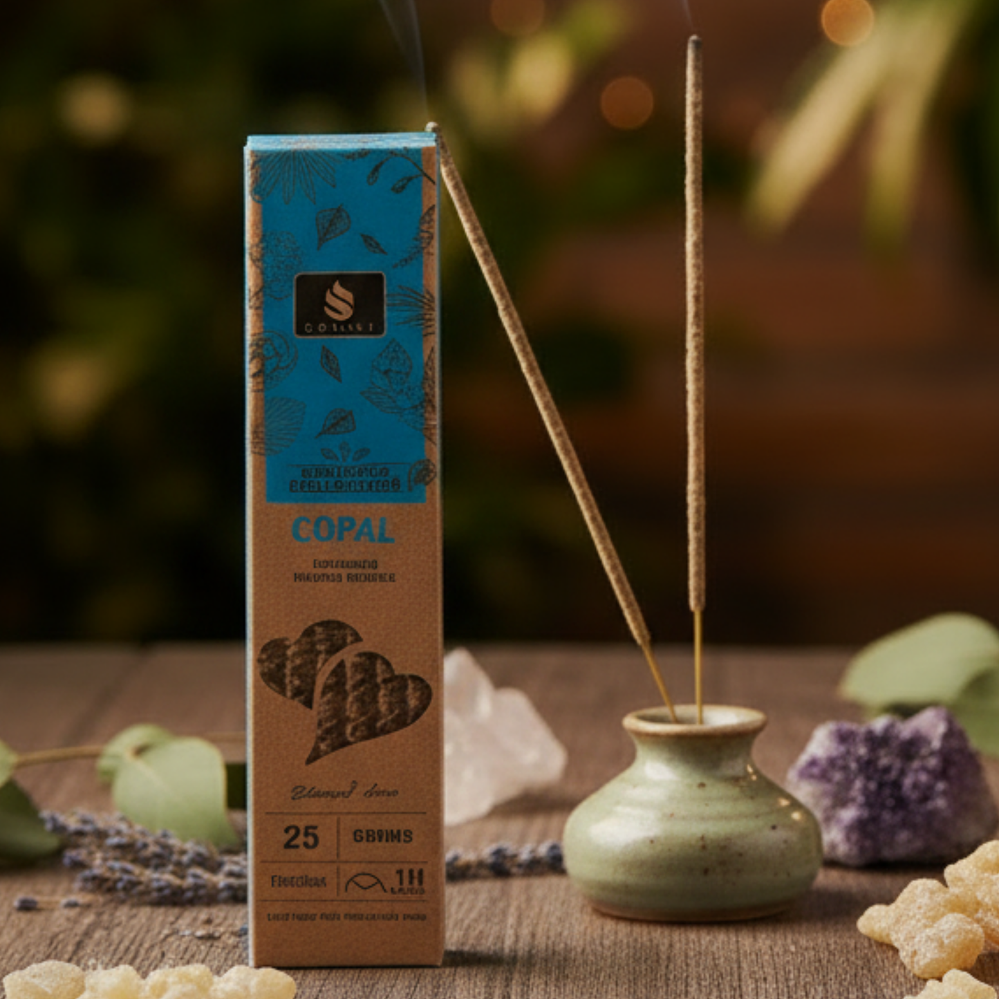 Natural Copal Incense Sticks