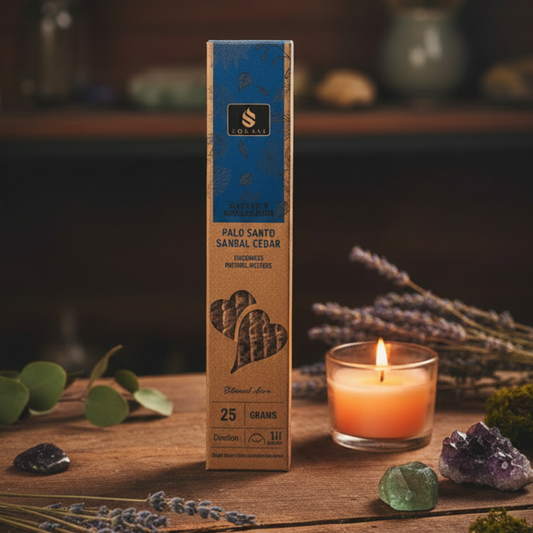 Natural Palo Santo, Sandal & Cedar Incense