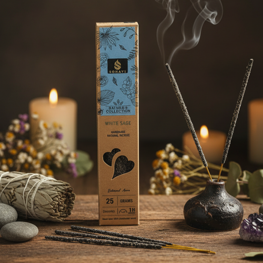Natural White Sage Incense Sticks