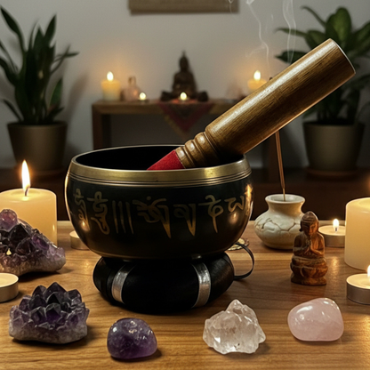 Tibetan Singing Bowl 4"D