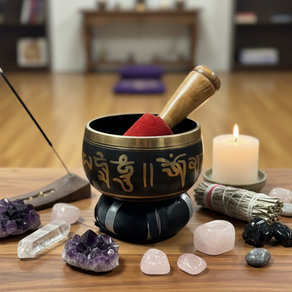 Tibetan Singing Bowl 3"D