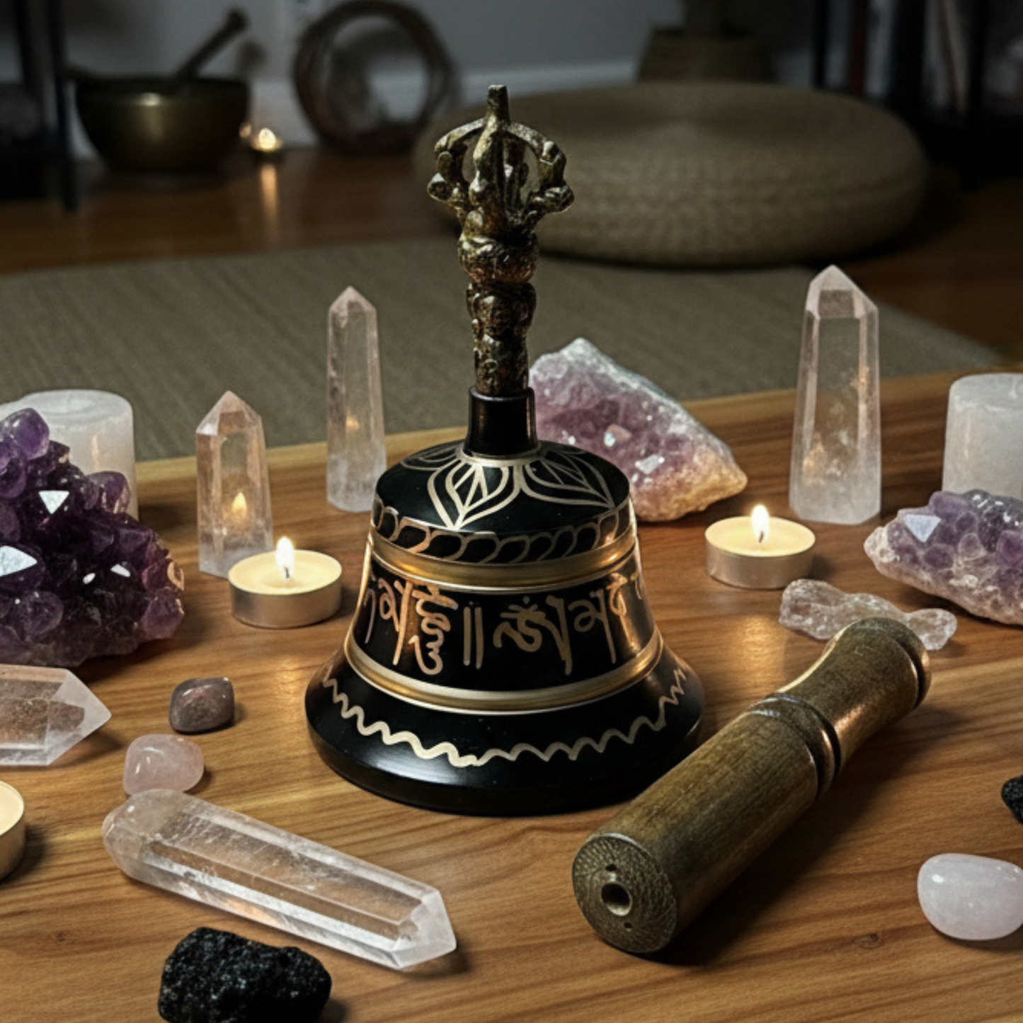 Tibetan Bell w/Striker 6"