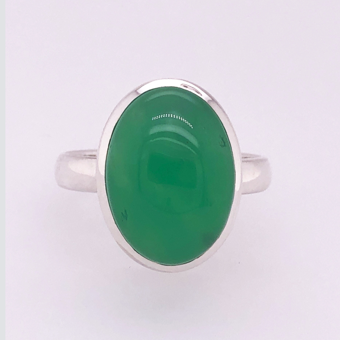 Chrysoprase Cosmic Dance Ring