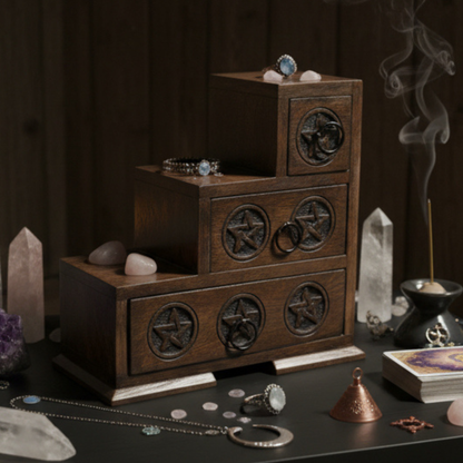 Pentagram 3 Step Chest