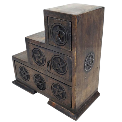 Pentagram 3 Step Chest