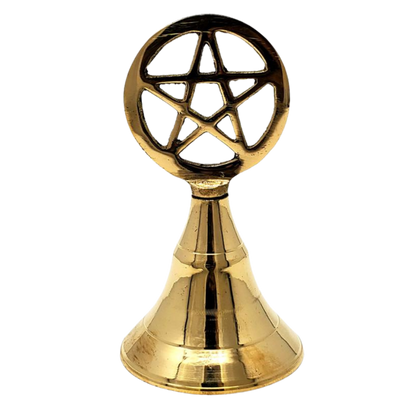 Pentagram Brass Bell