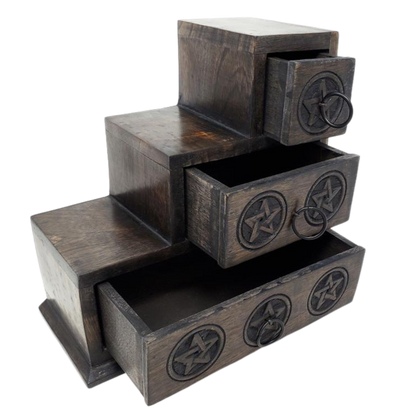 Pentagram 3 Step Chest