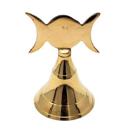 Triple Moon Brass Bell 4"