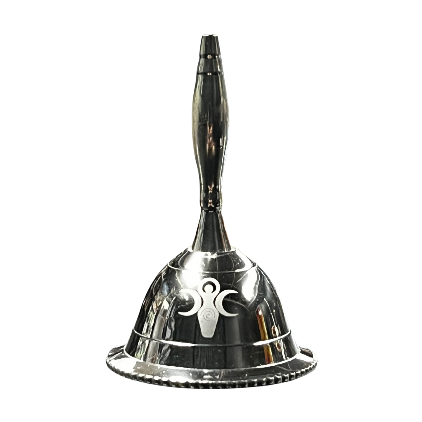 Engraved Silver Plated Altar Bell 3"