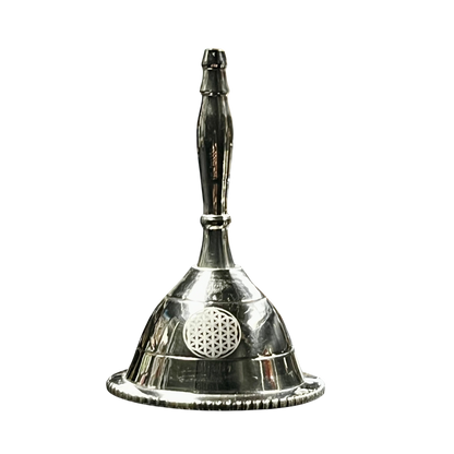 Engraved Silver Plated Altar Bell 3"