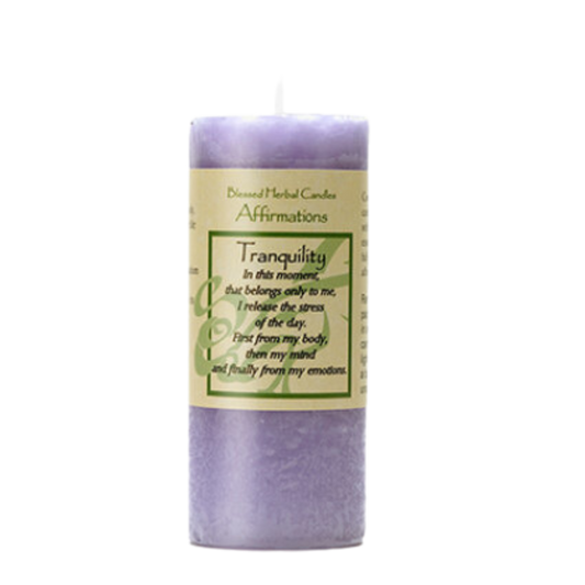 Affirmation Tranquility Candle