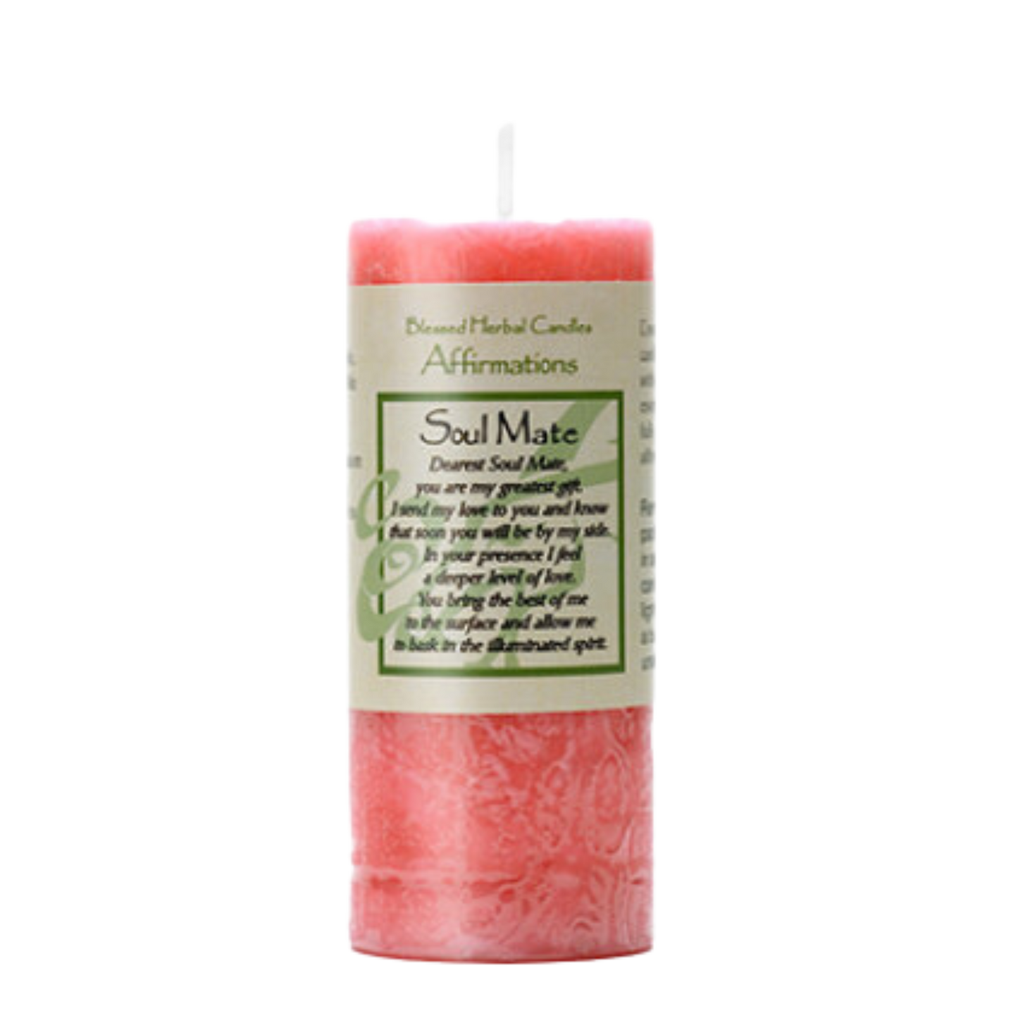 Affirmation Soul Mate Candle