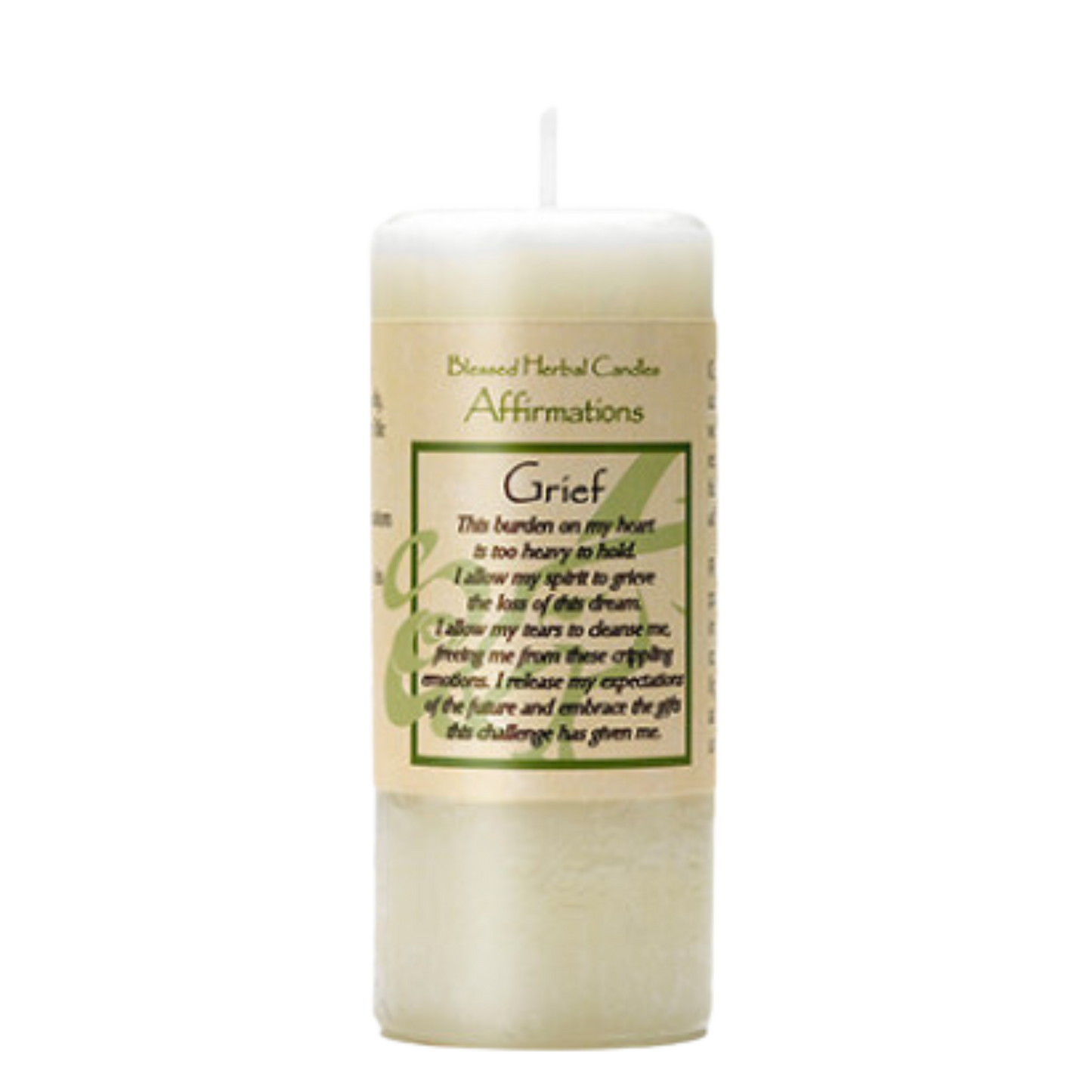 Affirmation Grief Candle