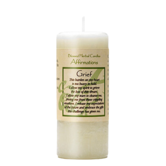 Affirmation Grief Candle