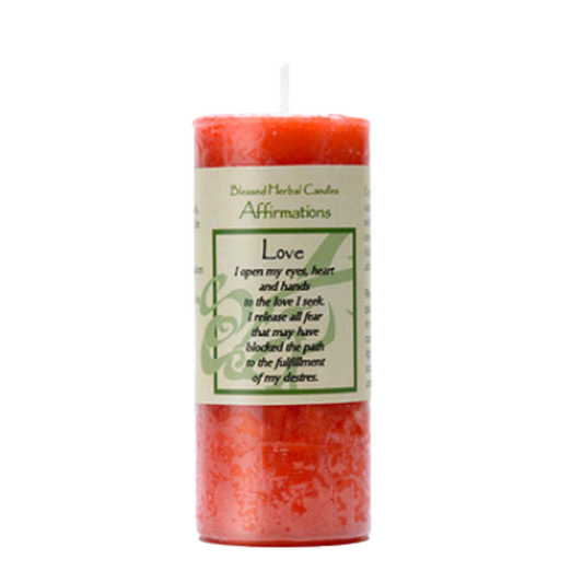 Affirmation Love Candle