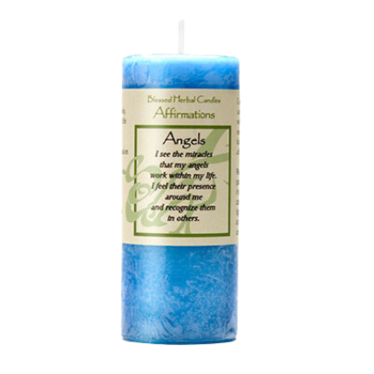 Affirmation Angel Candle