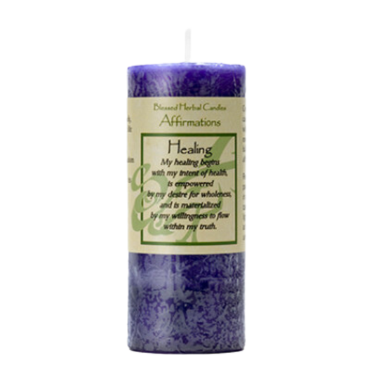 Affirmation Healing Candle