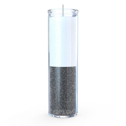 White/ Black 7 Day Candle