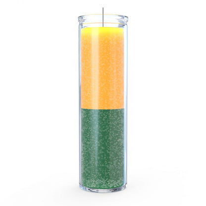 Gold/Green 7 Day Candle