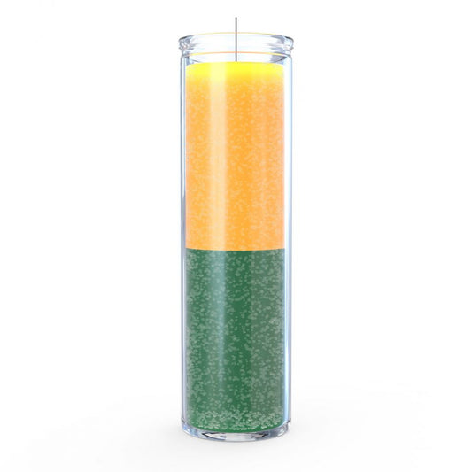 Gold/Green 7 Day Candle