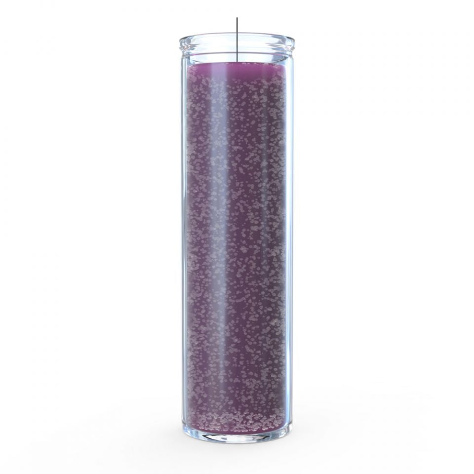 Purple 7 Day Candle