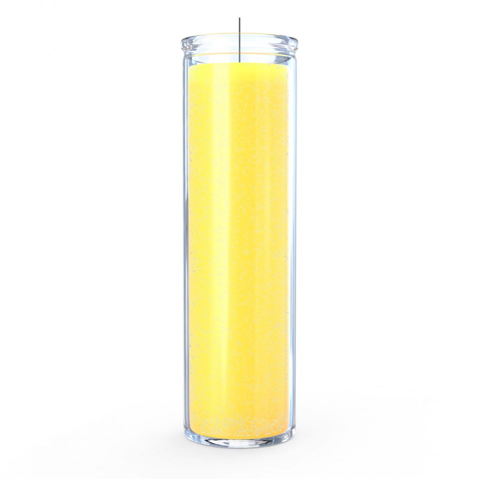 Yellow 7 Day Candle