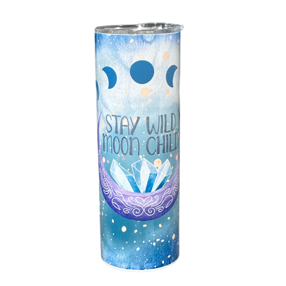 Stay Wild Moon Child 20oz Stainless Steel Tumbler