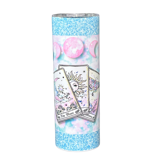 Tarot Card Pastel 20oz Stainless Steel Tumbler