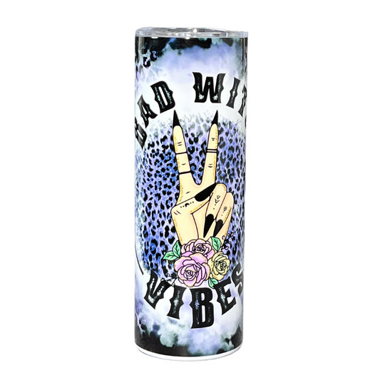 Bad Witch Vibes 20oz Stainless Steel Tumbler