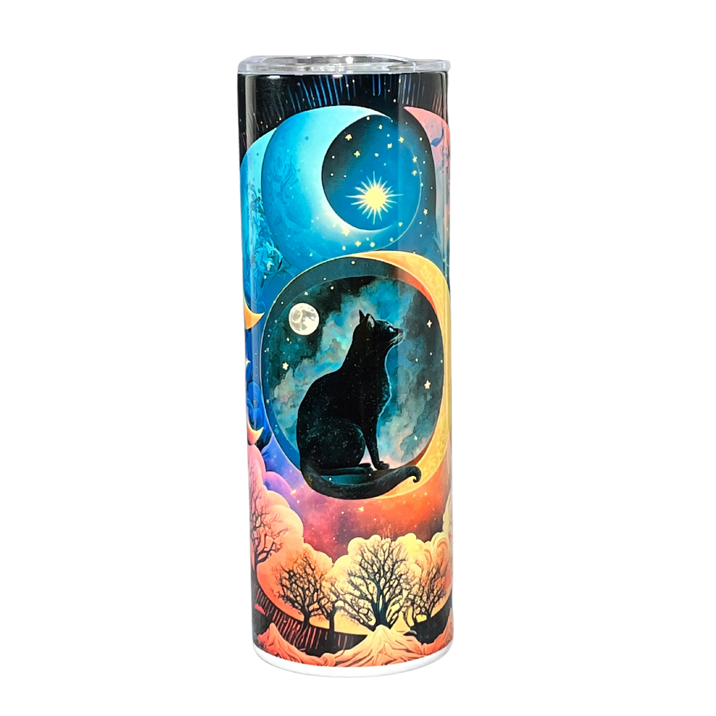 Black Cat Solar20oz Stainless Steel Tumbler