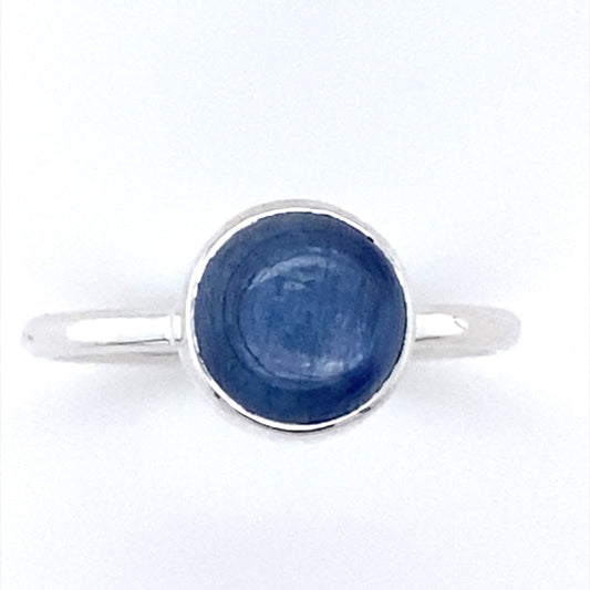 Kyanite Shimmering Orb Ring