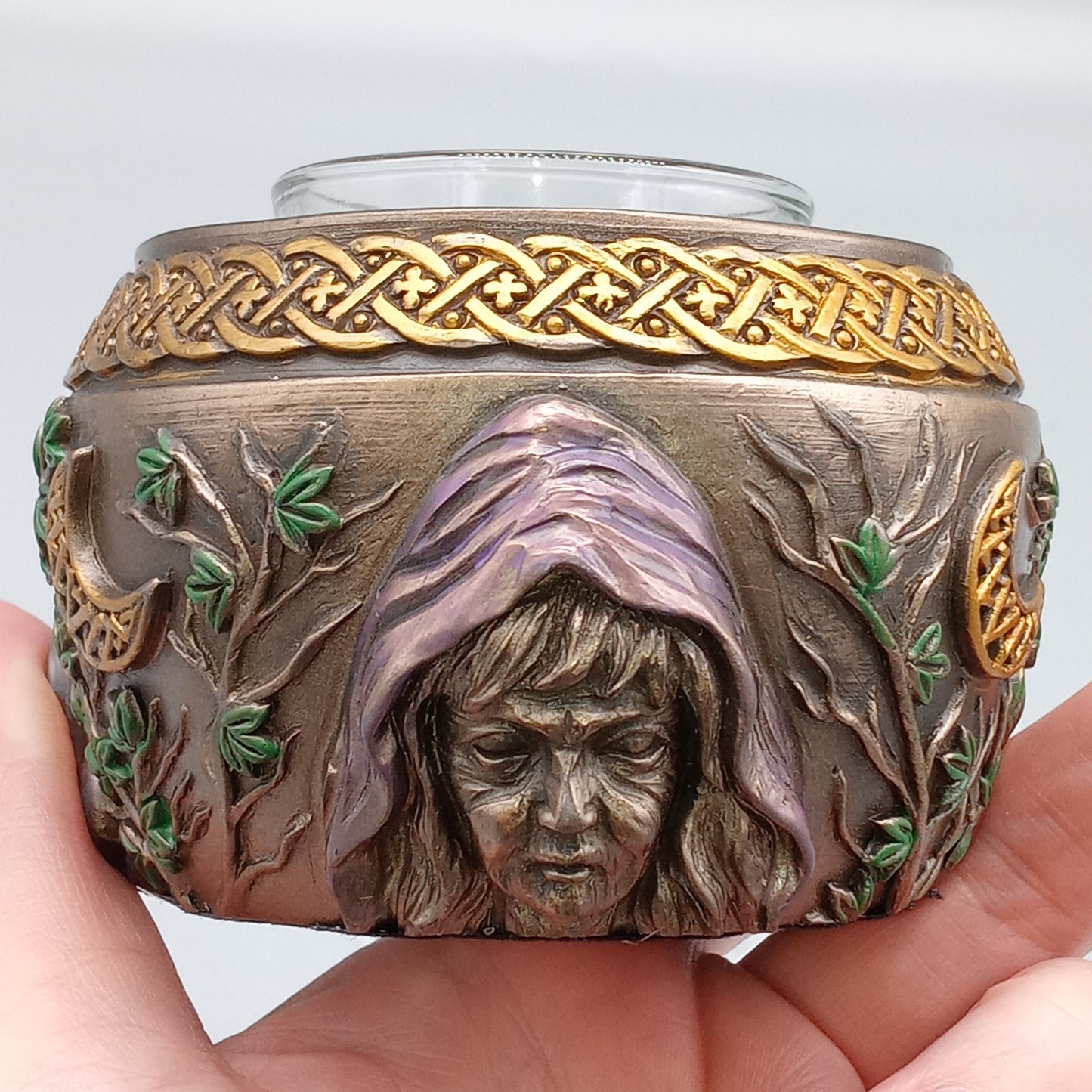 MOTHER MAIDEN CRONE VOTIVE HOLDER