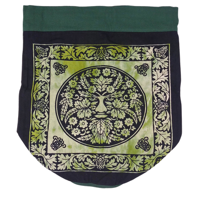 The Green Man - Cotton Backpack