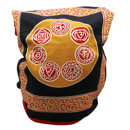 Seven Chakras - Cotton Backpack