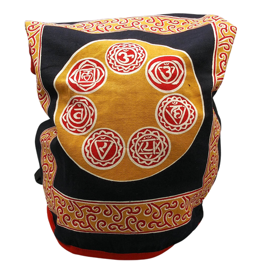 Seven Chakras - Cotton Backpack