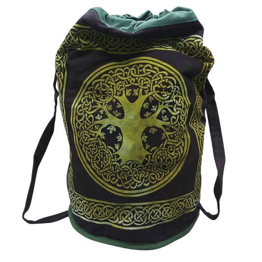 Tree of Life  - Cotton Backpack