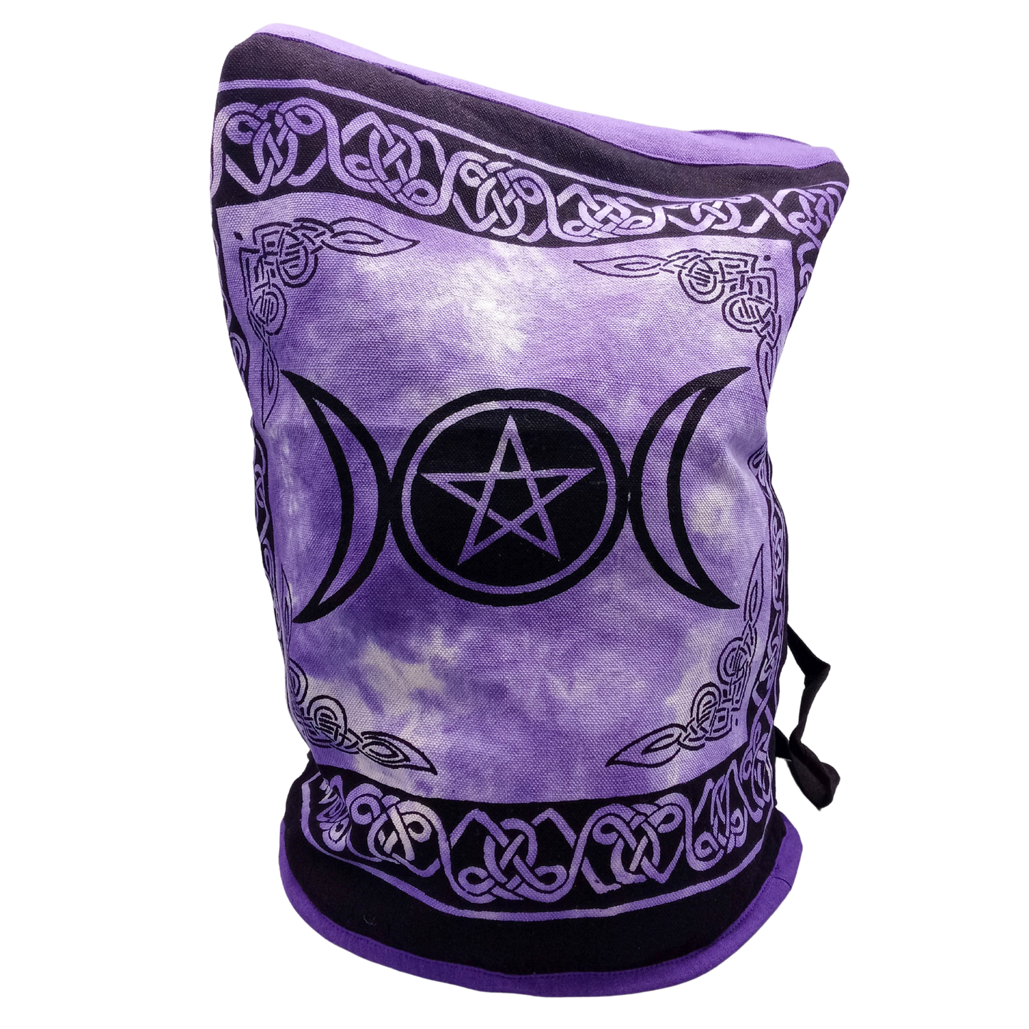 Triple Moon Pentacle - Cotton Backpack