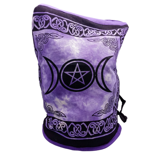 Triple Moon Pentacle - Cotton Backpack