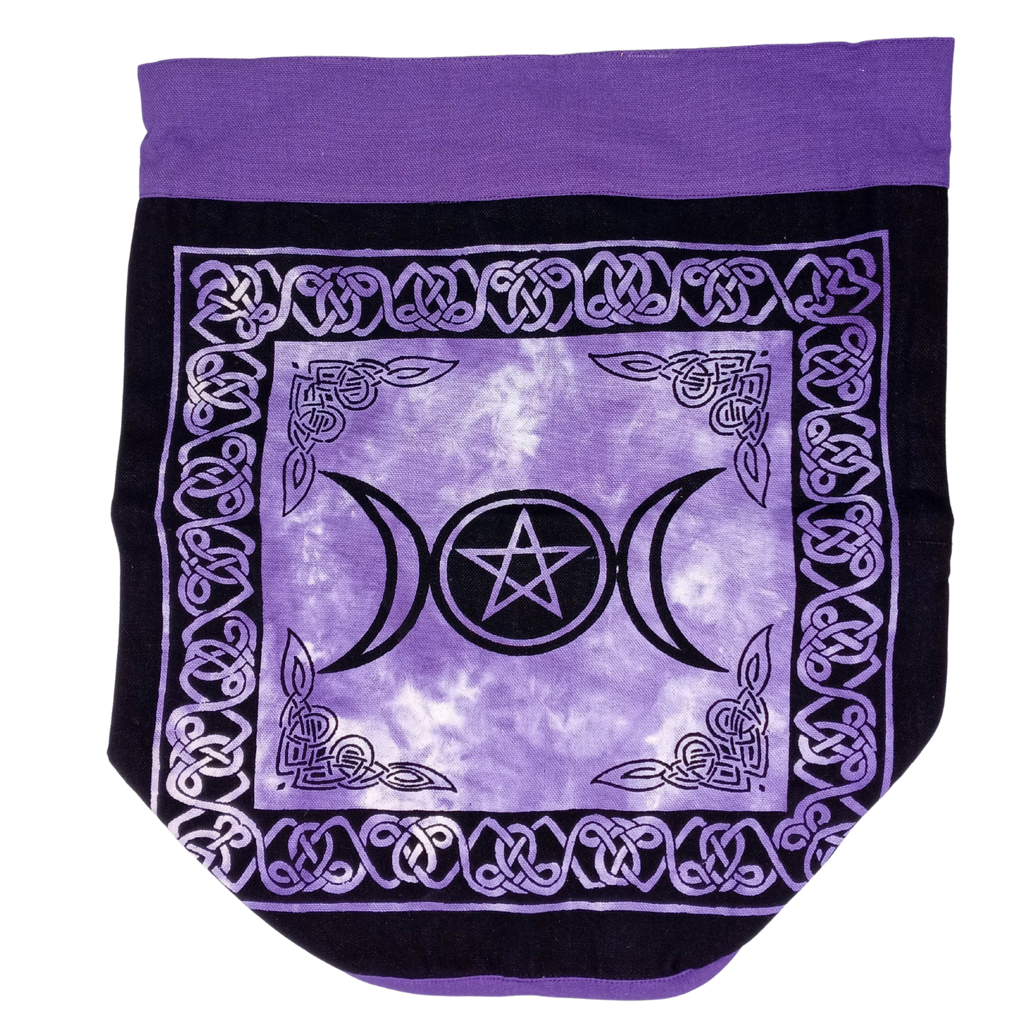 Triple Moon Pentacle - Cotton Backpack