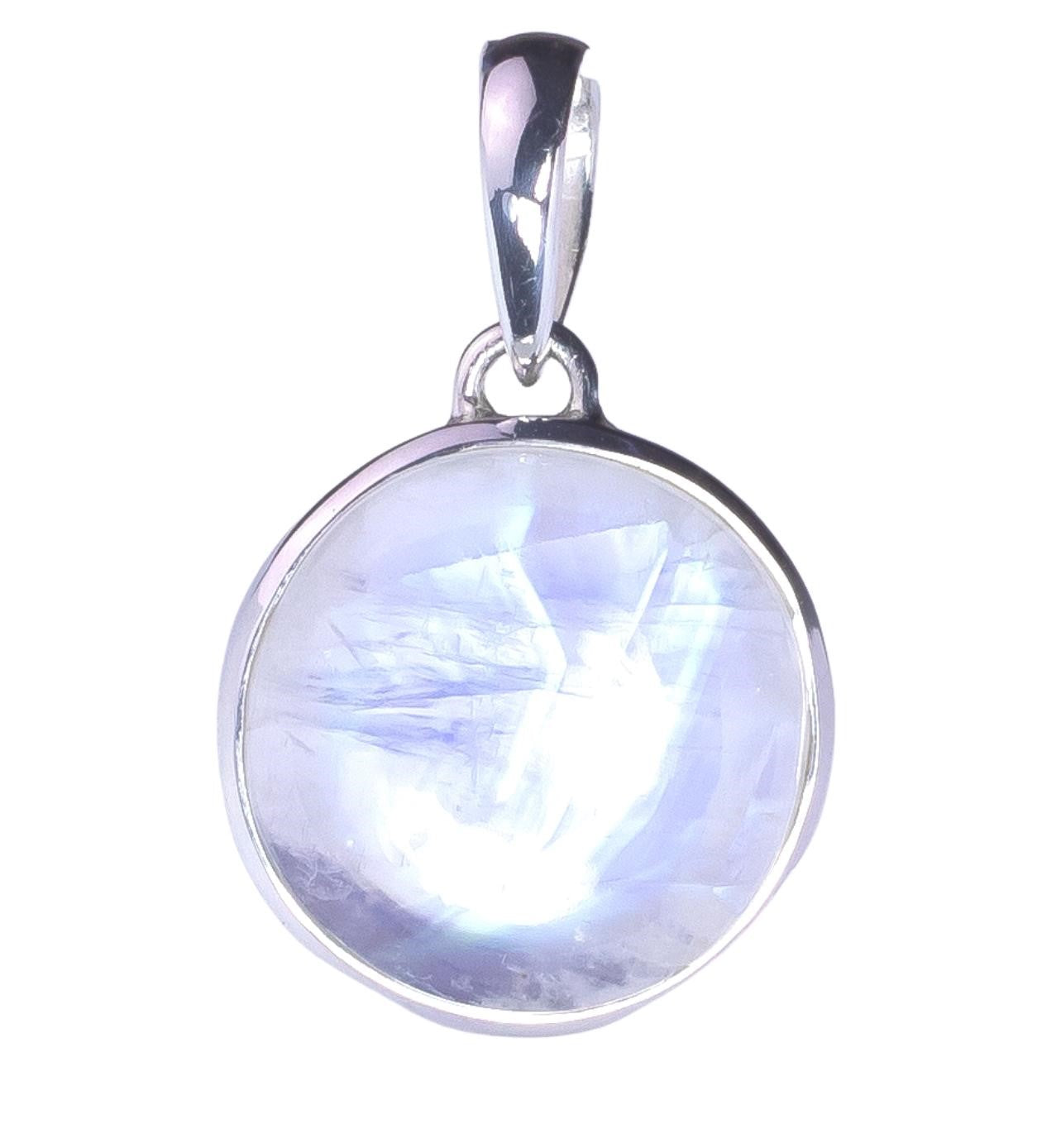 Moonstone Full Moon Pendant