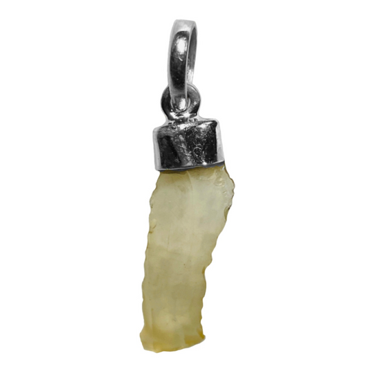 Libyan Desert Glass Golden Tektite Pendant