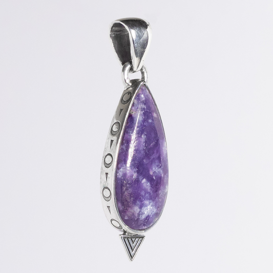 Lepidolite Empirical Pendant