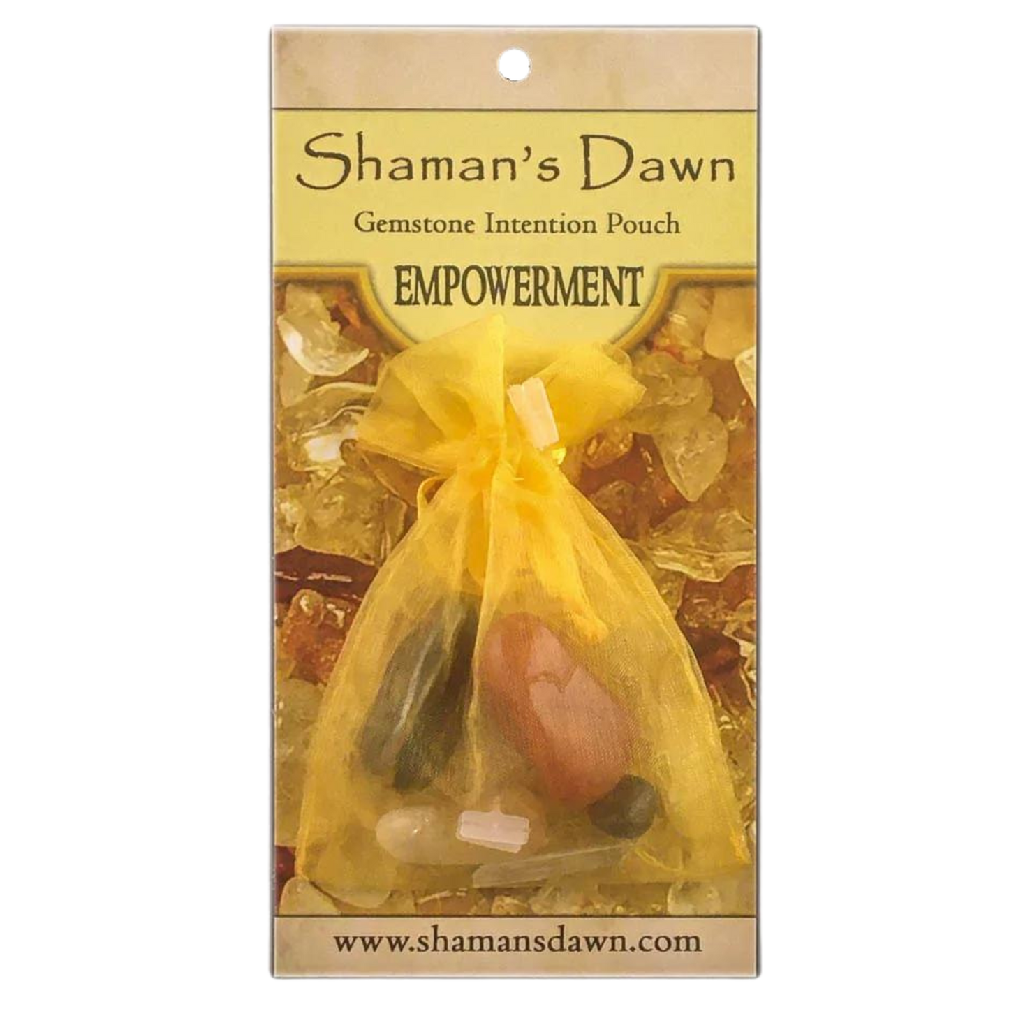 Gemstone Intention Pouch- Empowerment