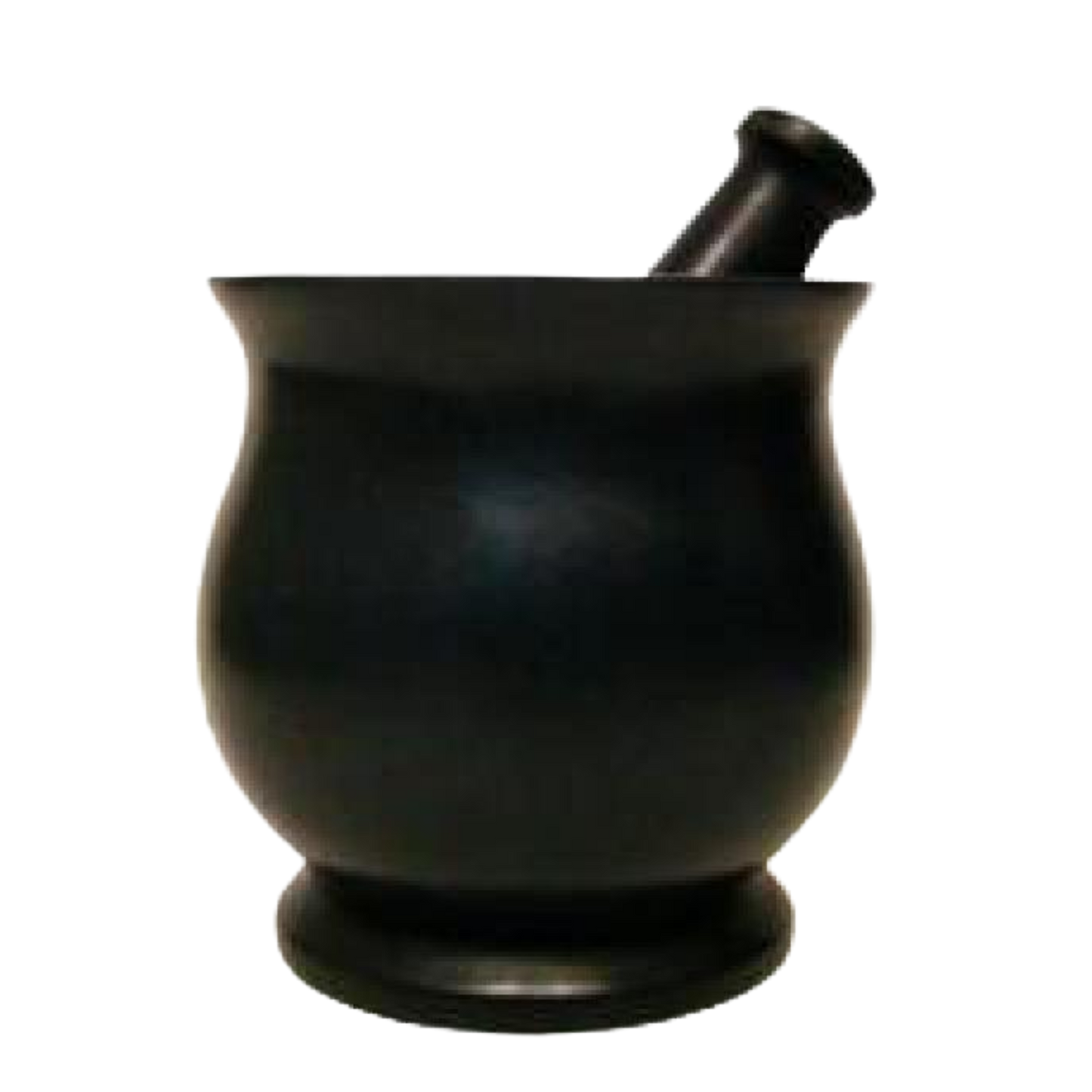 Black Soapstone Mortar & Pestle