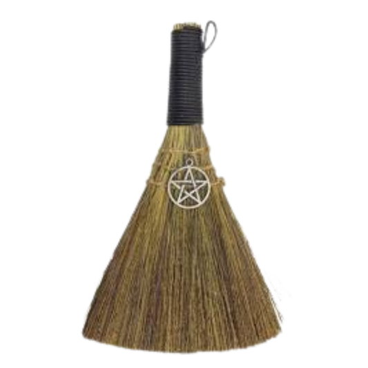 Wicca Broom ~ Pentagram