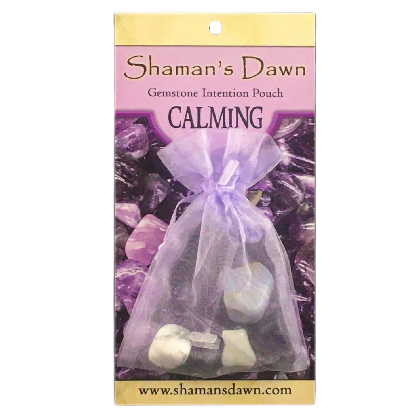 Gemstone Intention Pouch- Calming